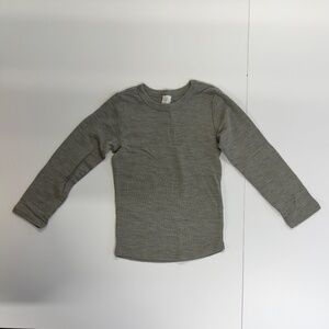 H&M Olive Green Merino Wool Top - Kids Size 4T GUC